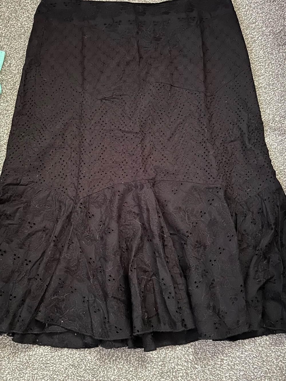 Skirt and matching eyelet top boho - Picture 3 of 6